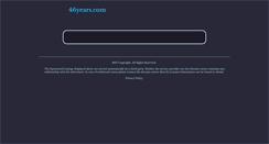 Desktop Screenshot of 46years.com